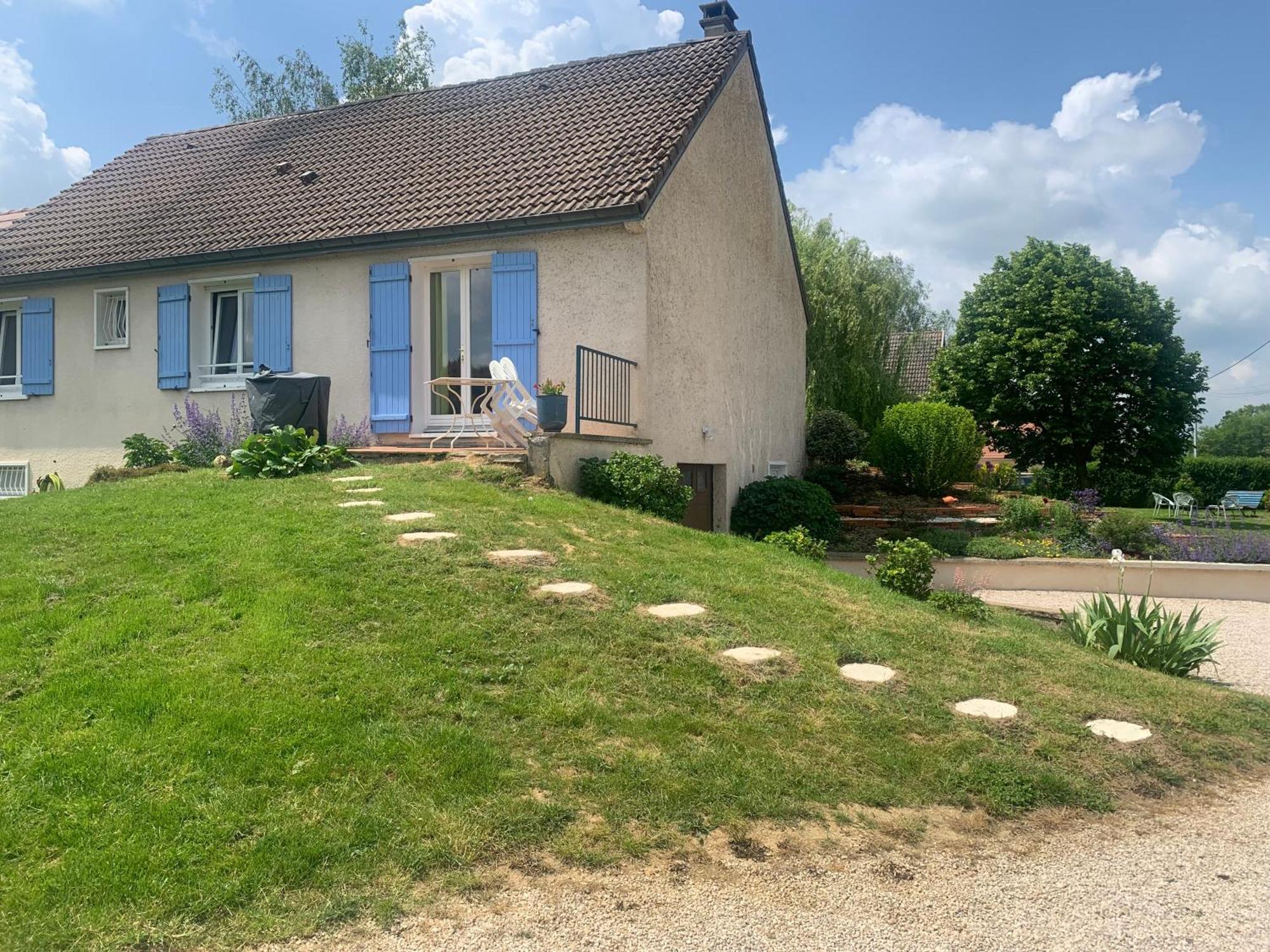 Le Bleu De B. Villa Saint-Etienne-en-Bresse Eksteriør billede